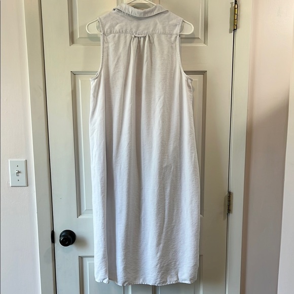 Tribal Sleeveless Flowy Shirt Dress Midi Length - Size Medium - Picture 12 of 14